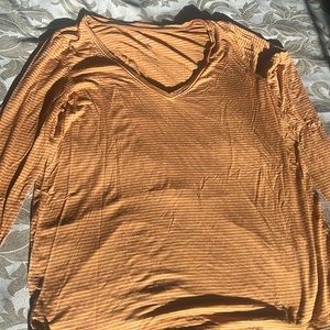 American Eagle Stripped Long Sleeve